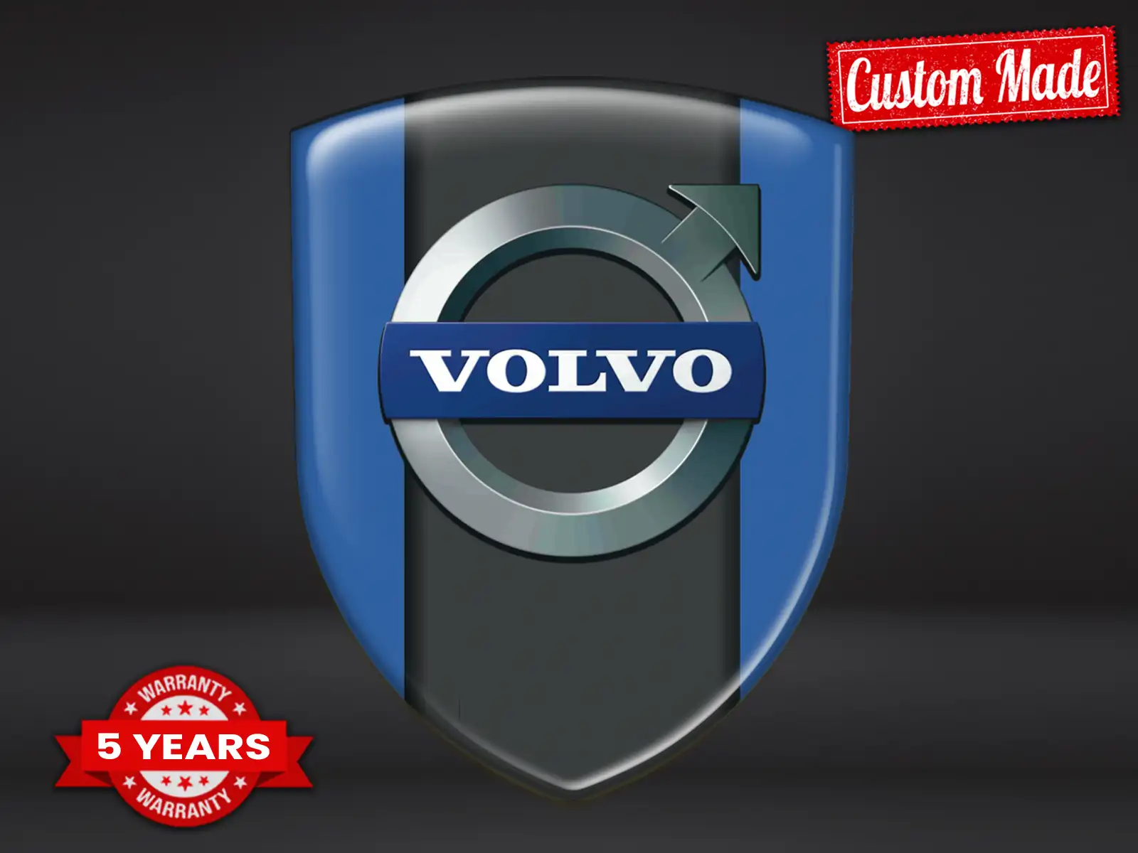 Volvo Emblemas Auto Personalizados Élite Estilo Moderno Robustos